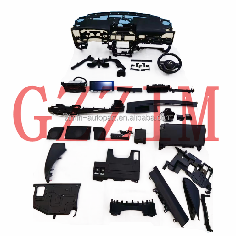 Car Auto Interior Accessories Upgrade Kit Automotive Interior Parts  For LX570 2016 upgrade to 2021