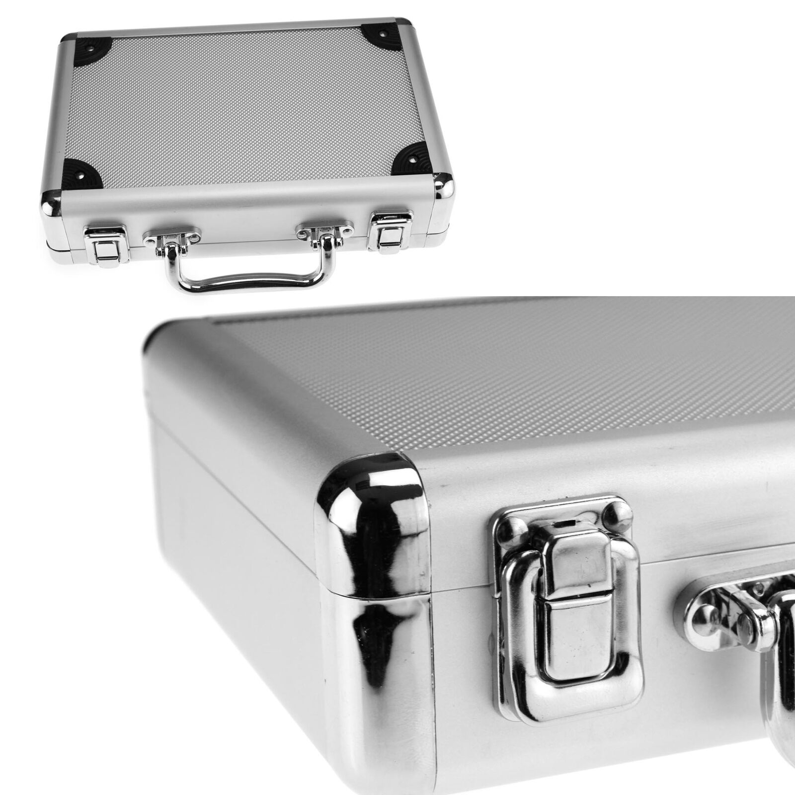 Lucky Carrying New Design Flight Briefcase Holder Aluminum Tool Box Case With Foam Backing