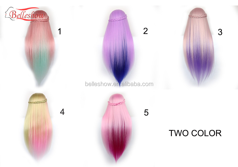 Hot sell synthetic long hair Mannequins Female Head,High quality salon hairdresser  mannequin head,training and styling head
