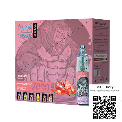 R and M Tornado 7000 Vape Alternative Pod