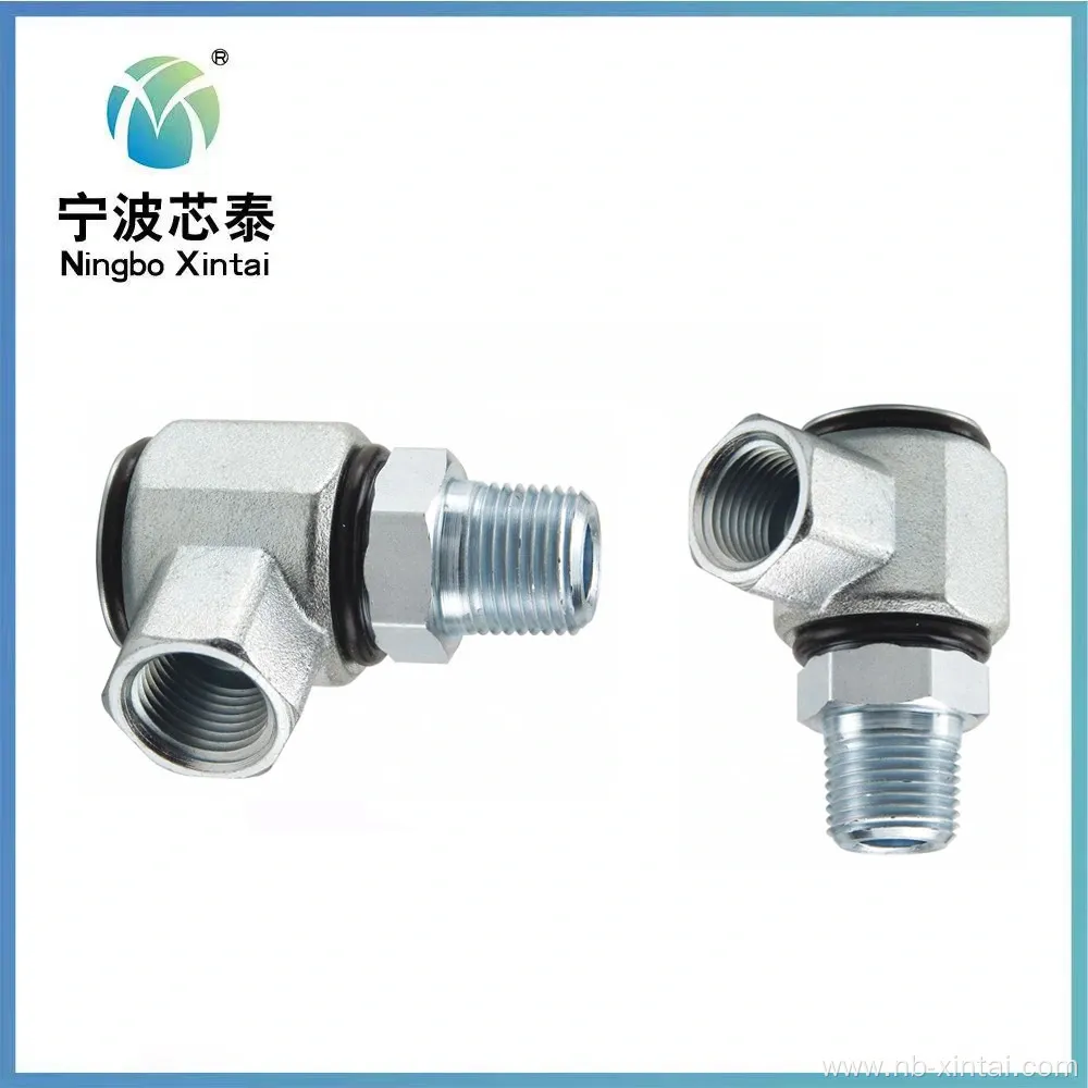 Carbon Steel Hydraulic Swivel Fitting Connector