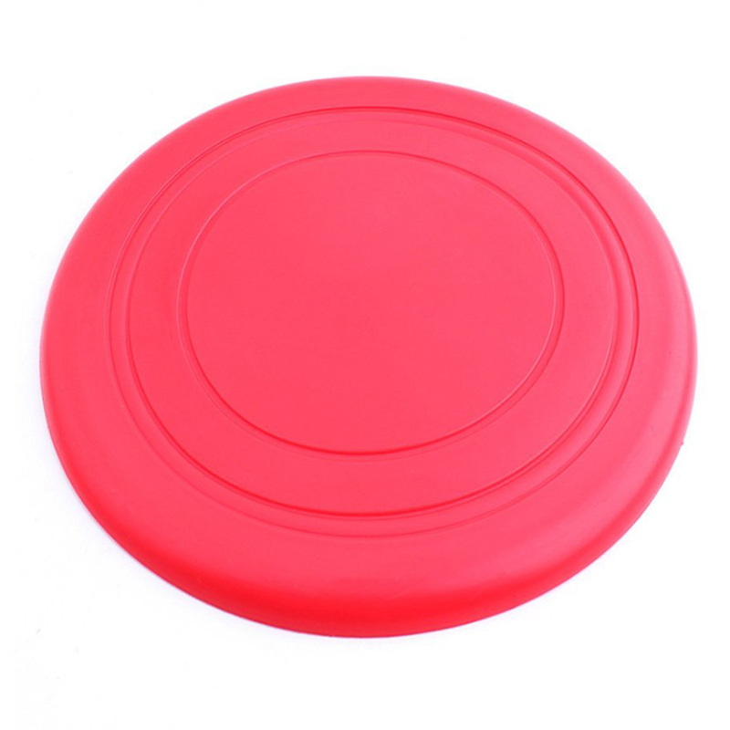 Outside Play Silicone Frisbees Dog Tossing Toys