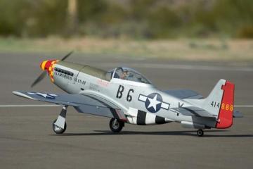 RC plane P-51D Mustang