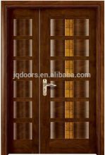 raise design solid wooden door,Dubai market exterior wooden door