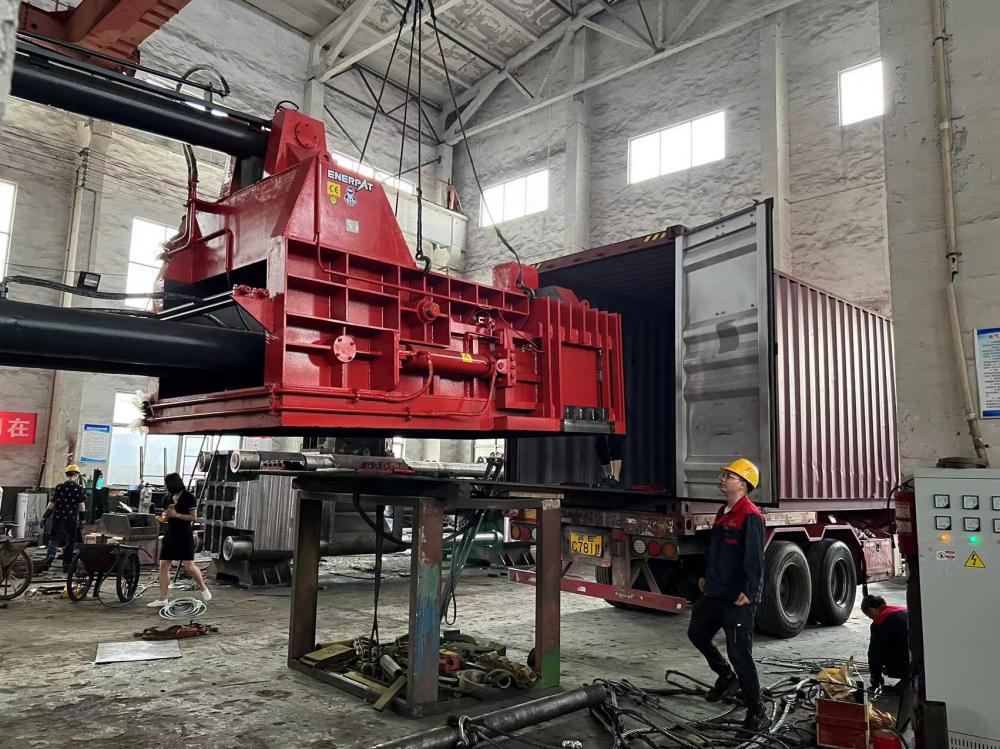 Reinforces Bar Scrap Pipe Tube Automatic Hydraulic Baler