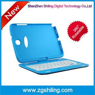 Rotate 360 degree bluetooth keyboard for Samsung