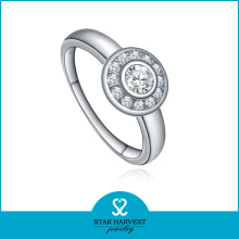 High finished round stone ring guard