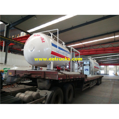 25000 Liters Autogas Skid Vessels with Pump