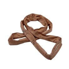 Brown wholesale crane sling 6Ton lifting polyester sling