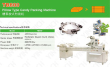 TB800 Automatic pillow type candy packaging machine