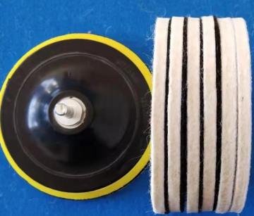 100mm wool felt disc for grinding