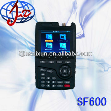 SF600 QPSK MPEG-2 digital satellite tv receiver meter