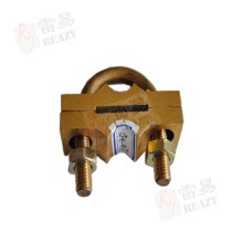 GUV ground rod connection clamp
