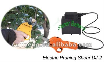 Electric purning shear