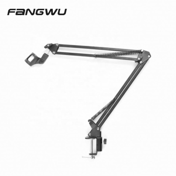 Professional Heil PL2T Heavy Duty Microphone Boom Arm with C-Clamp for Desktop Mount and Camera Suspension Scissor Stand