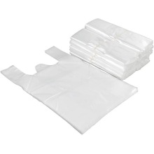 HDPE Clear Waste Plastic Merchandise Bags