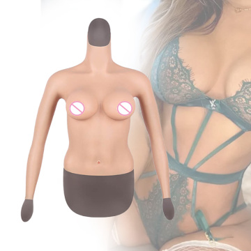 Male-to-Female Crossdresser Eta Artificial Huge Silicone Tits for Transgender