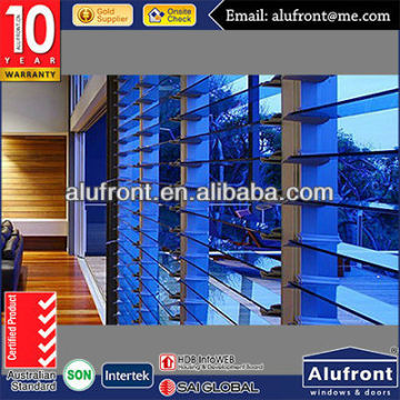 Aluminium Frame Glass Louvers Window