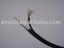 Computer security control cable RG6 + power cable