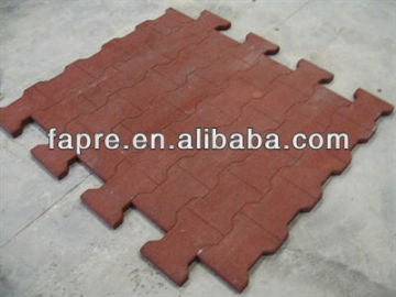 rubber pavers/dog-bone pavers/horse rubber brick