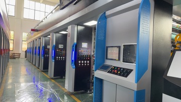 Electrical Shaft Rotogravure Printing Machine