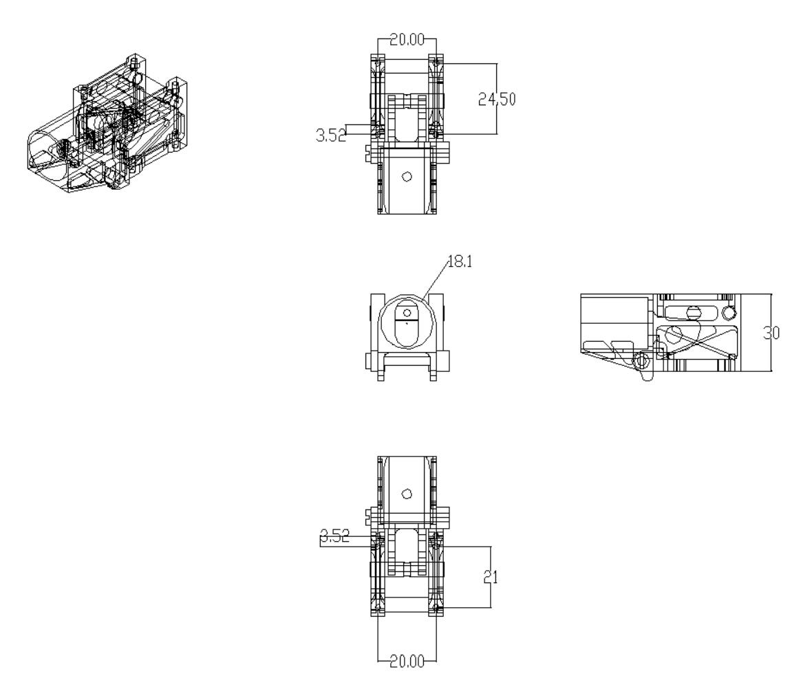 zd-18A folding joint dimension