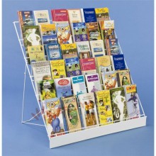 White Counter Metal sign holders