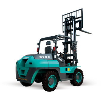 Champ Forklift: Mini Truck Forklift with Sweeper