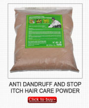 HOT SALE!!DSY Green health No additive anti dandruff and stop itch hair care powder