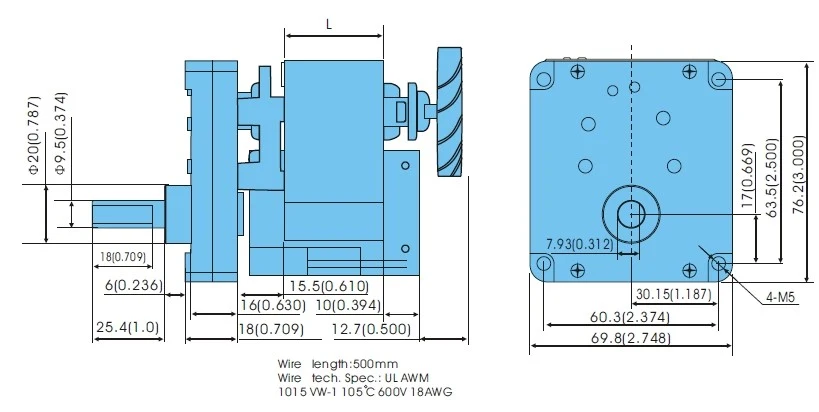 AC Shade Pole Geared Motor for Coffee Machine