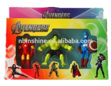 Boy Gift Eraser , 3D Super-man Shaped Eraser , 3D Toy Eraser Stationery Gift