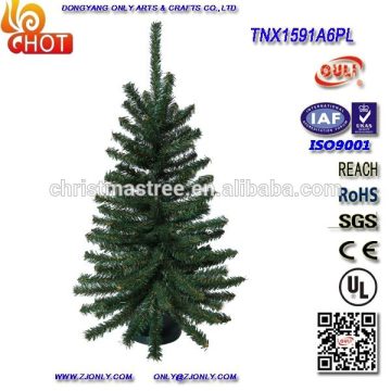 indoor artificial christmas tree/snowing christmas tree/mini christmas tree