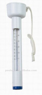 Economy and easy read floating plastic pools adult thermometer