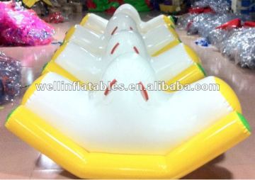 funny inflatable seesaw on water / water totter