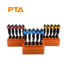 65mm PH2 Magnetic Screwdriver Bit Set with Alloy Magnetic Ring