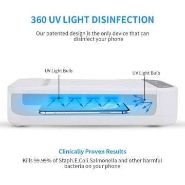 Boîte de stérilisateur de désinfectant UV multifonctionnel portable