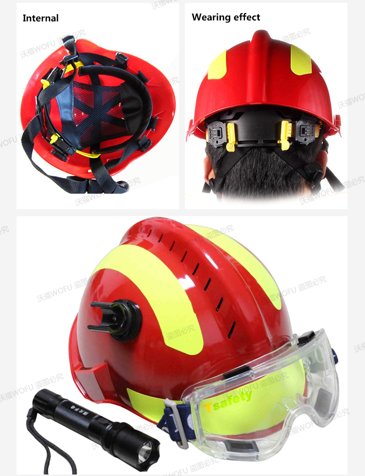 fire rescue helmet