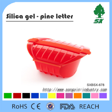 Microwave Silicone Steam Case Cooking Box
