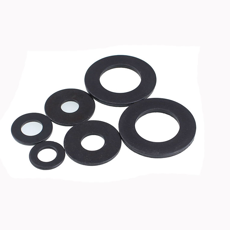 Black Oxid flaach Washer Carbon Steel DIN125