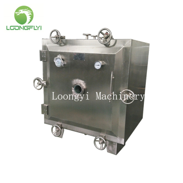 Green tea leaf vacuum shelf dryer machine