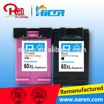 Compatible ink cartridges for hp60 ink cartridges for hp60