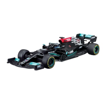 BBurago 1:43 Scale Mercedes AMG F1 W12 (2022) #77 & #44 Hard Cover Formula One F1 Alloy Diecast Toy Model Car