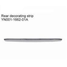 Rear decorating strip