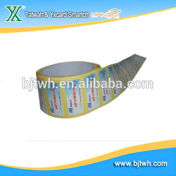 13.56MHz HF Paper RFID Adhesive Lable