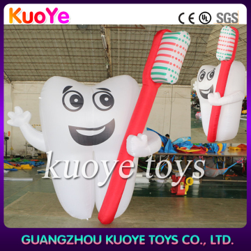 inflatable tooth and Toothbrush,3m inflatable tooth,outdoor inflatable tooth