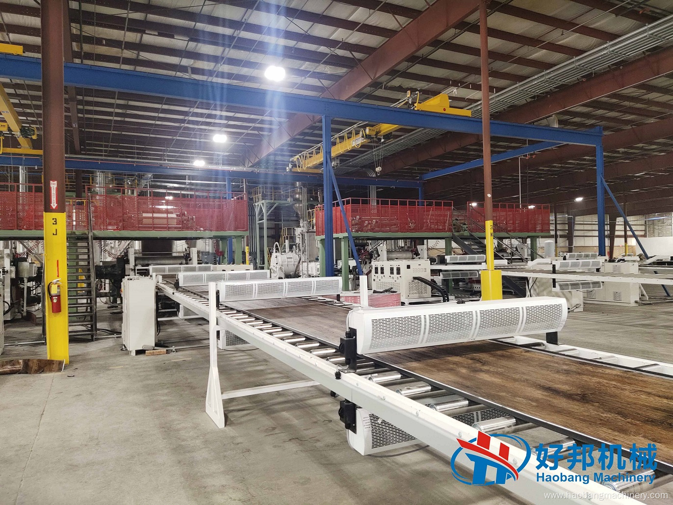 SPC Vinyl Flooring Tile Production Line