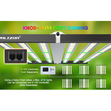 High UMOL LED Wachsen Licht 720 W 6 Bars