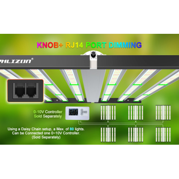 ハイUMOL LED Grow Light 720W 6バー