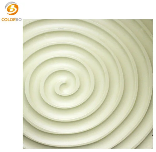 Painting Surface 3D Waved Moulding Wall Board Grade a Fireproof Sound Barrier Eco-Friendly Office Decoration MDF Acoustic Material Wall Covering Panel