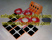 Air bearing load movers application and instruction